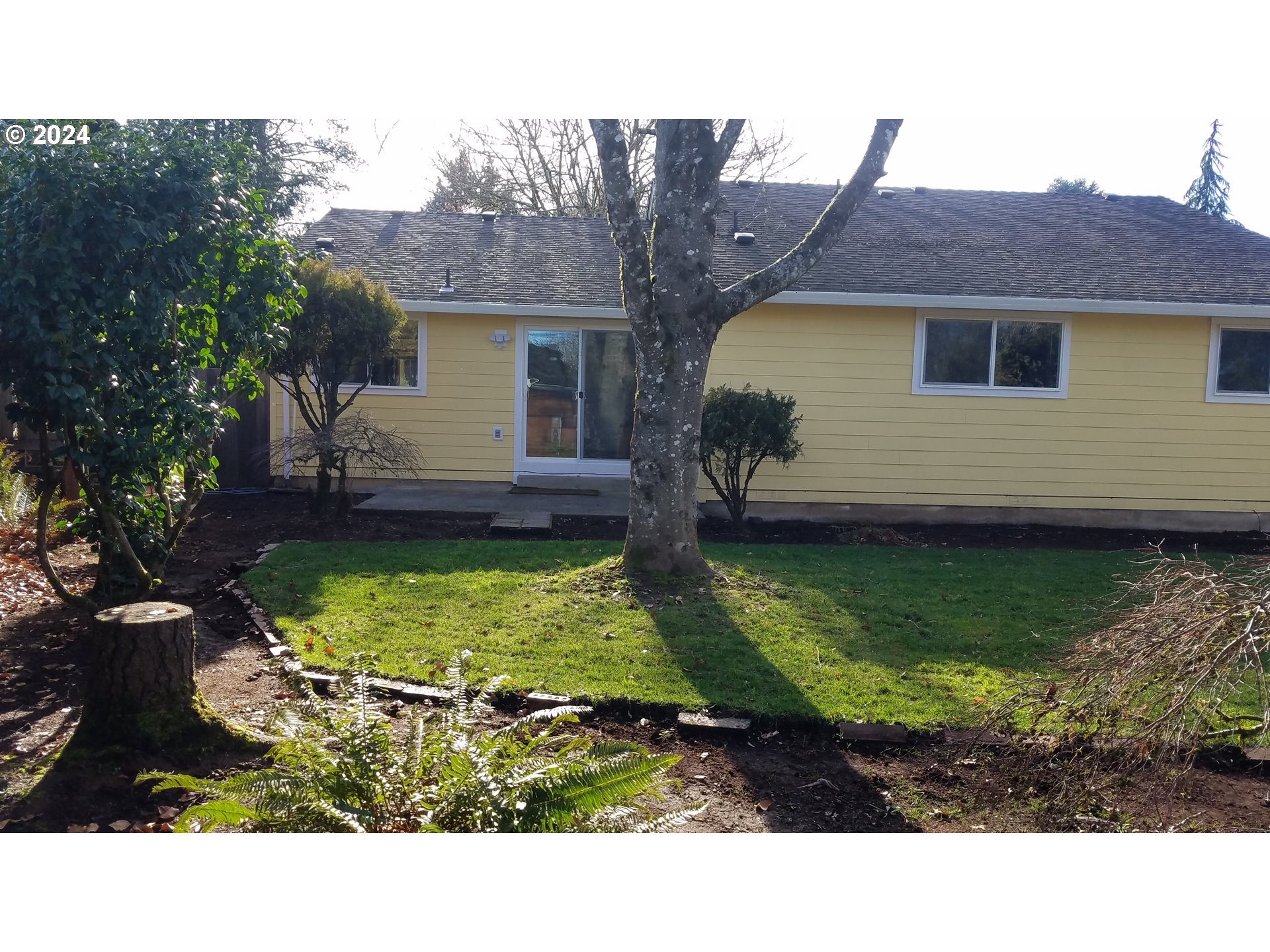 3324 Northeast 162nd Street Ridgefield, WA 98642 - Photo 14 of 37 a view of a house with a backyard and swimming pool