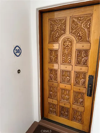 a view of front door with door