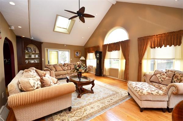 150 Dunstable Road Chelmsford, MA 01863 - Photo 17 of 30 a living room with furniture and a large window