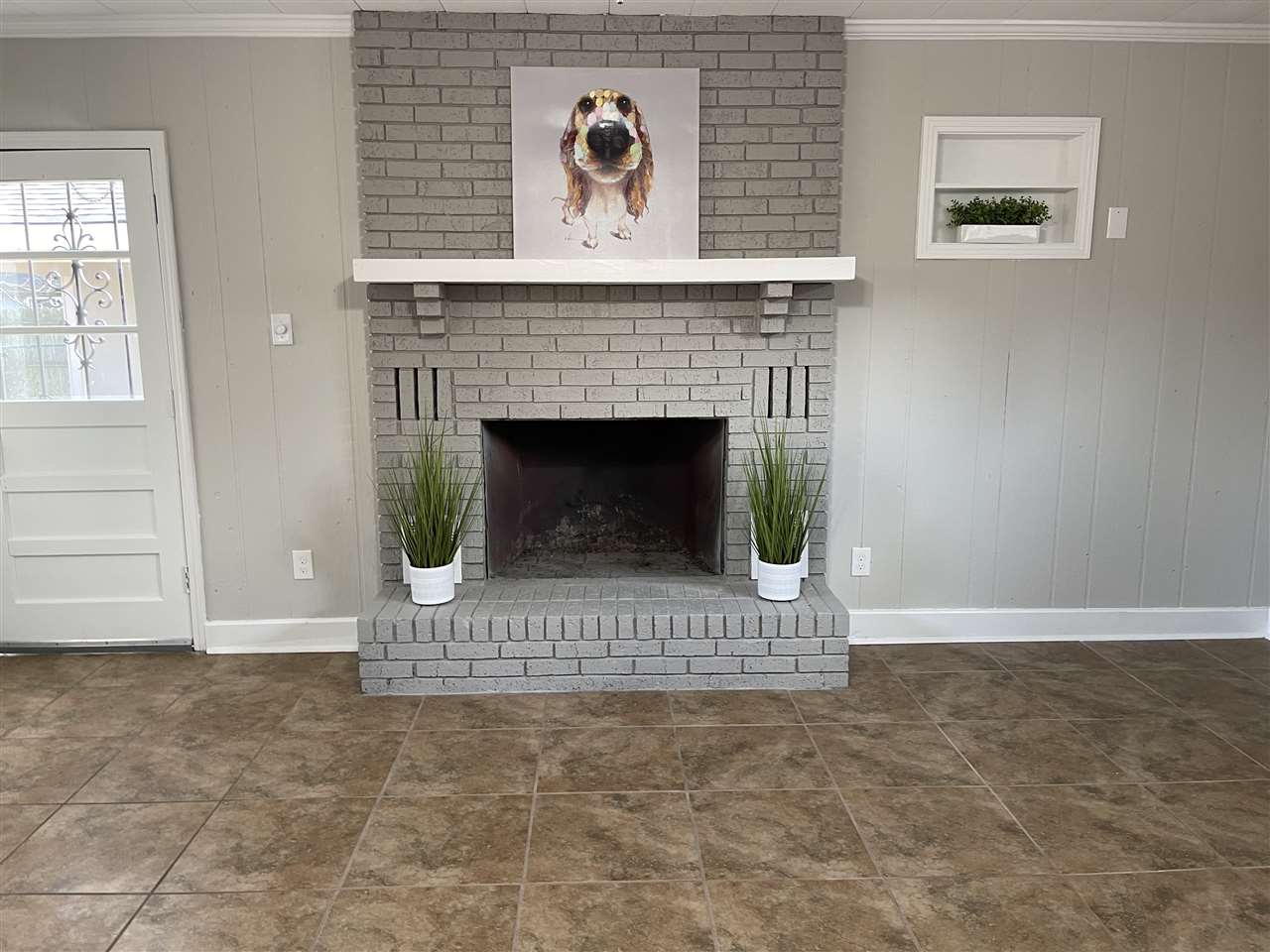 What will you put above this fireplace?