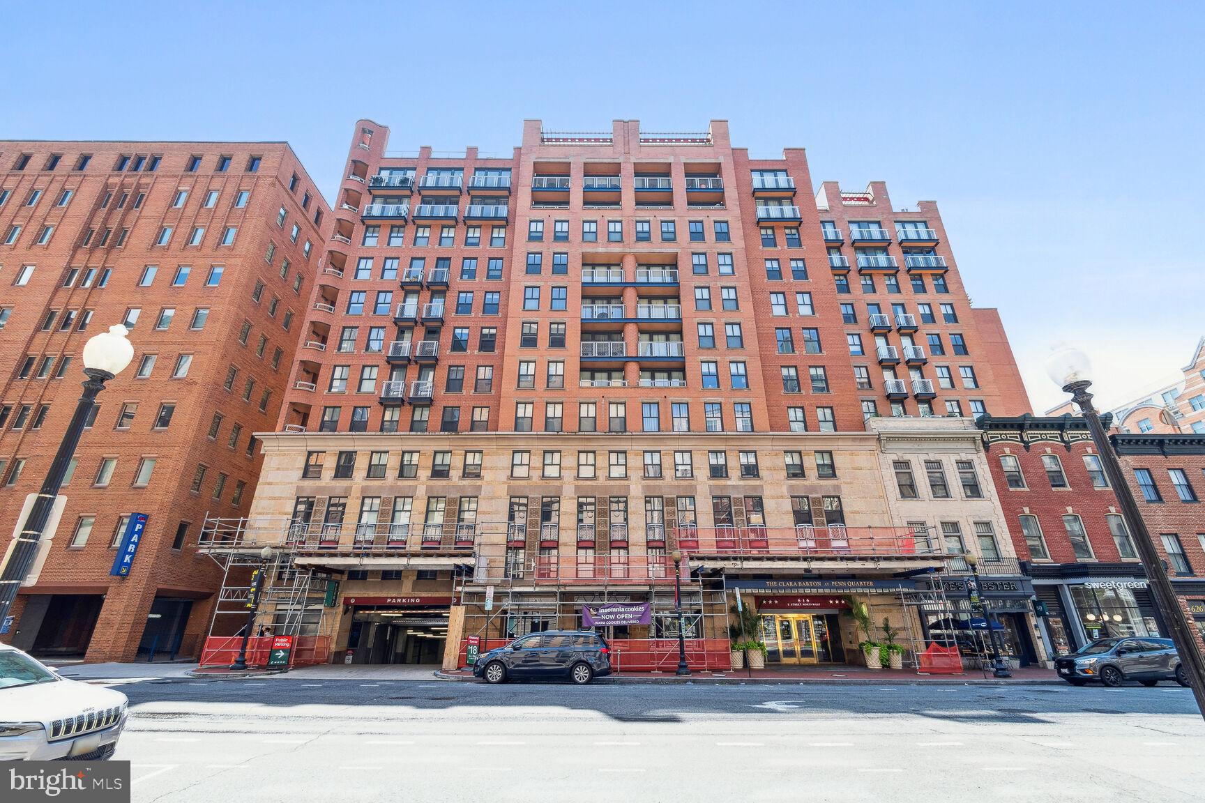 front view of a building