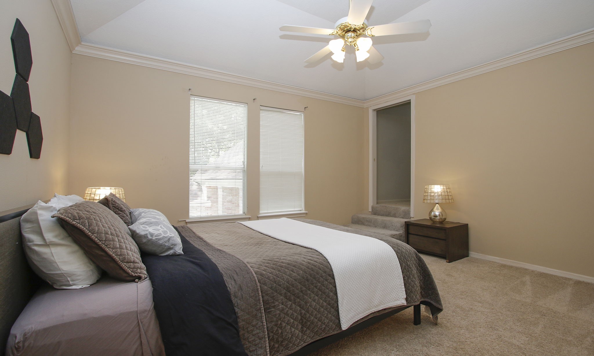 15923 Harwick Drive Spring, TX 77379 - Photo 37 of 50 This bedroom also has access to the flex room through the doorway.