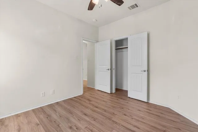wooden floor in an empty room