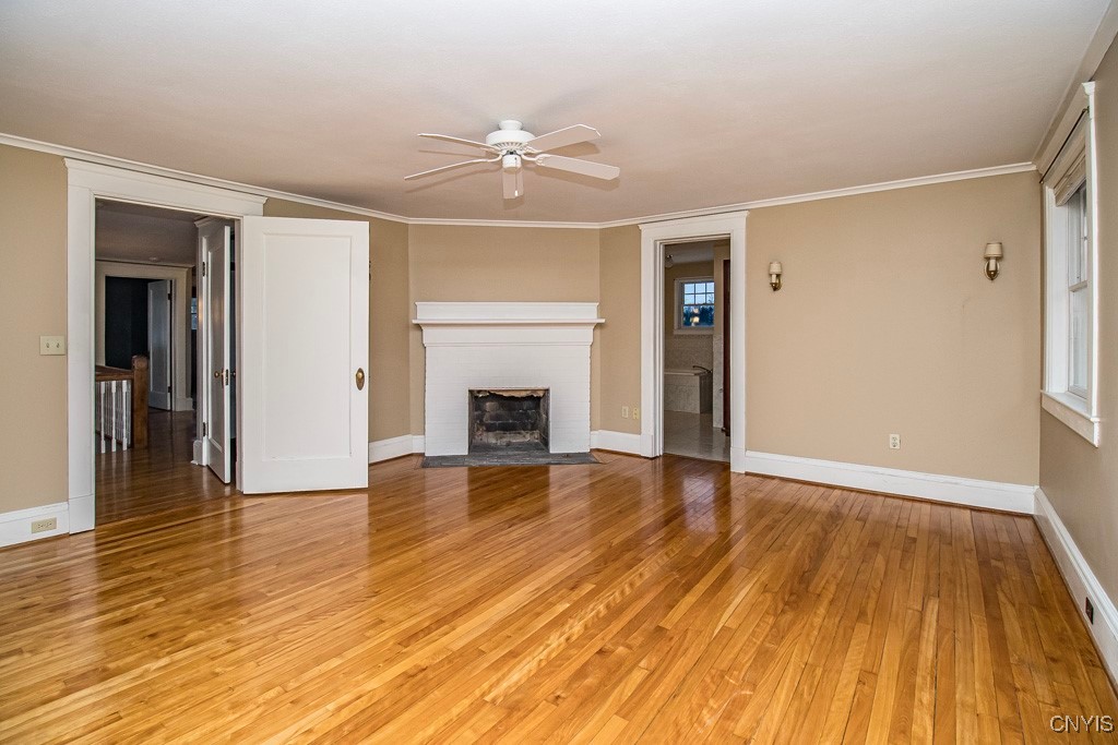 104 Burlingame Road Syracuse, NY 13203 - Photo 25 of 50 Primary suite on the 2nd floor. Stunning hardwood