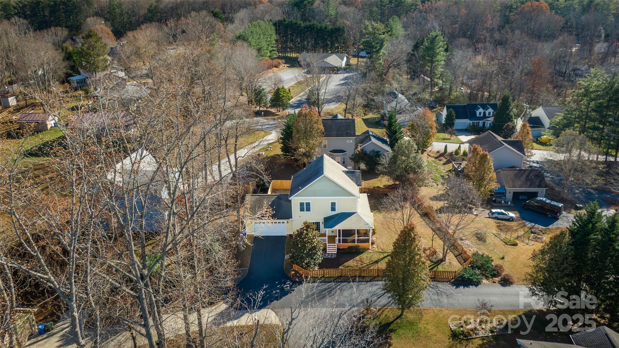 11 Forest Park Lane Asheville, NC 28803 - Photo 22 of 26 an aerial view of multiple house