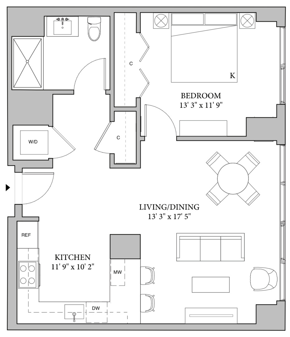 164 North Peoria Street, Unit 305 Chicago, IL 60607 - Photo 4 of 20