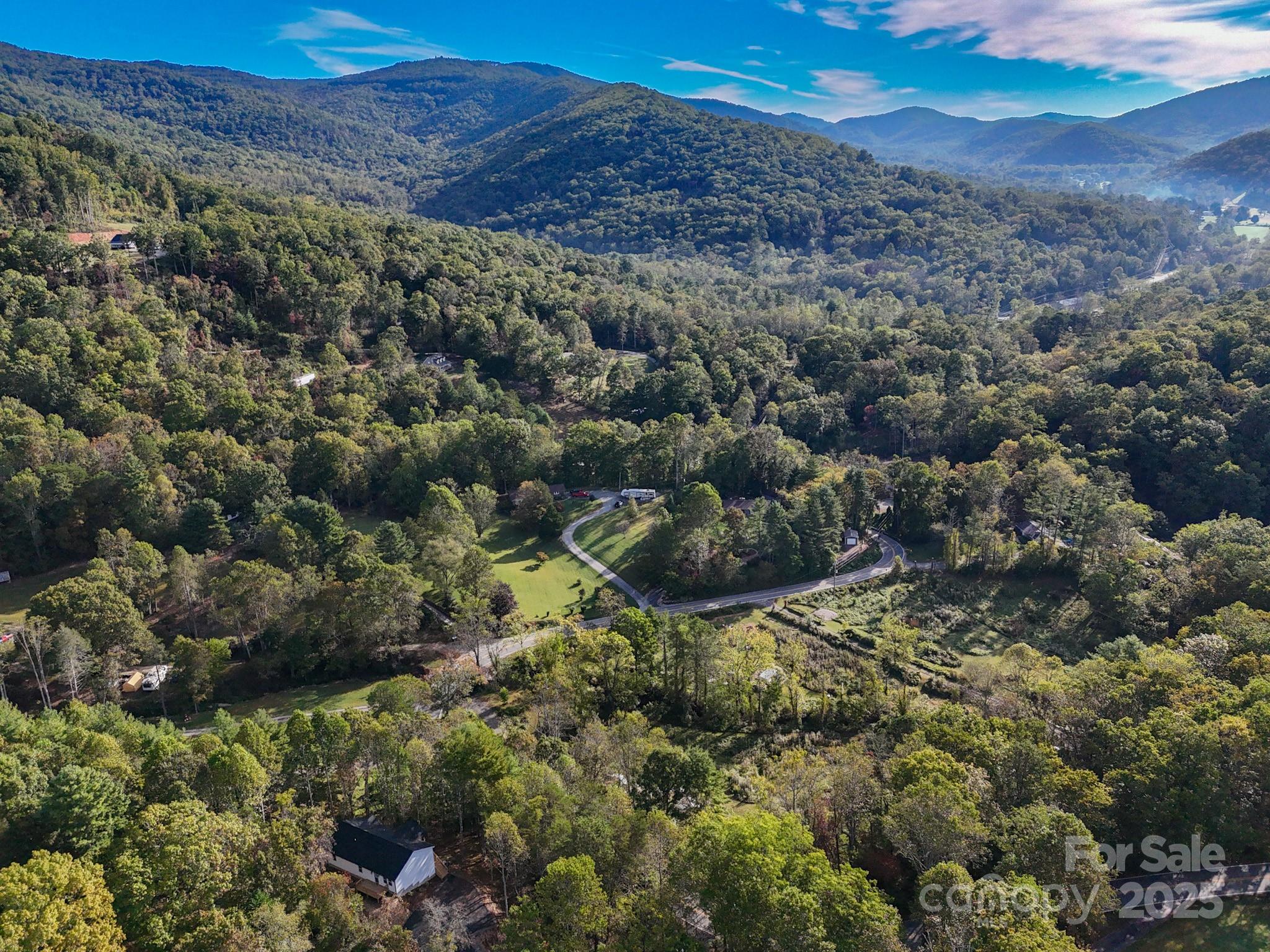 700 Old Fort Road Fairview, NC 28730 - Photo 10 of 42 a view of a houses with a lush green hillside