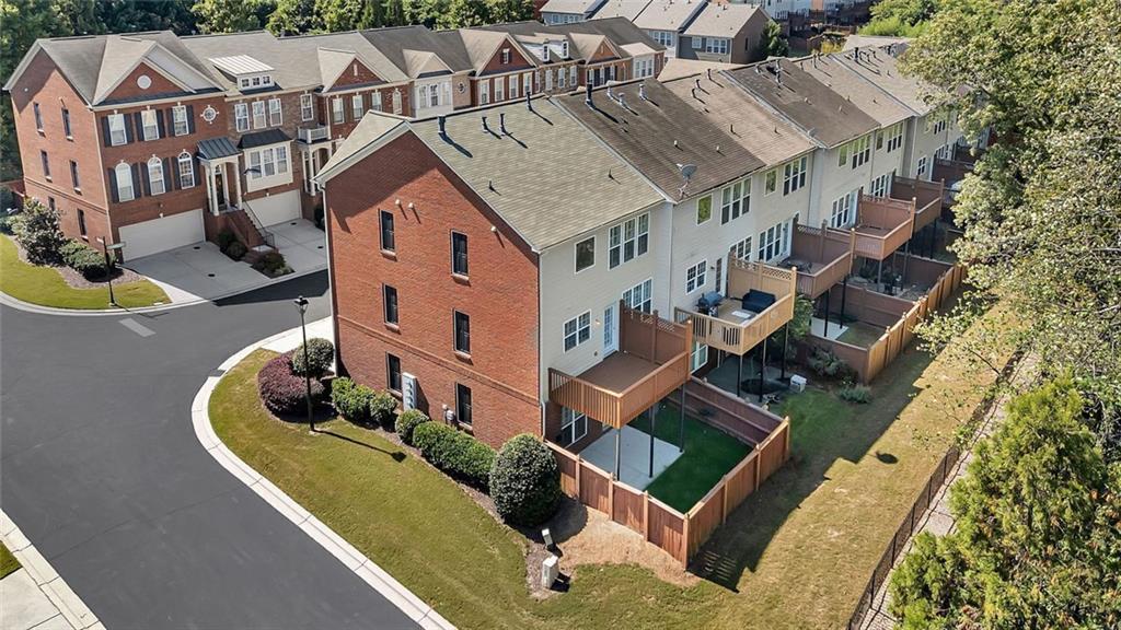 4888 Colchester Court, Unit 163 Atlanta, GA 30339 - Photo 35 of 44 an aerial view of a house