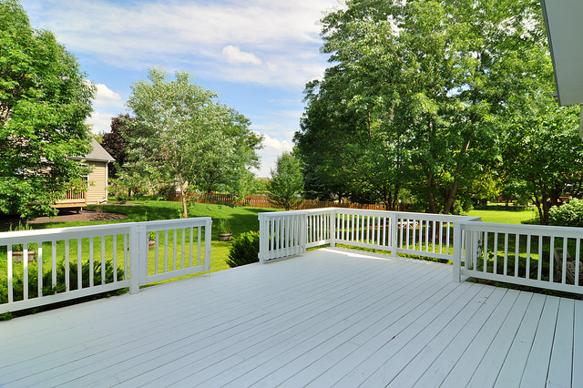 1056 Teasel Lane Aurora, IL 60504 - Photo 23 of 25 a view of balcony with deck and wooden floor