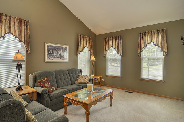 1056 Teasel Lane Aurora, IL 60504 - Photo 7 of 25 a living room with furniture and a window