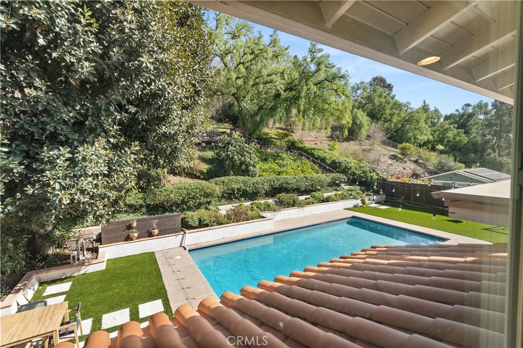 10442 Boca Canyon Drive North Tustin, CA 92705 - Photo 44 of 55 a view of a patio with swimming pool