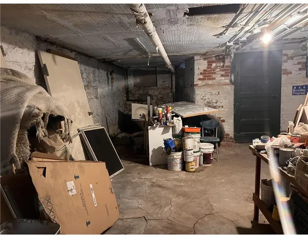 a view of water heater room