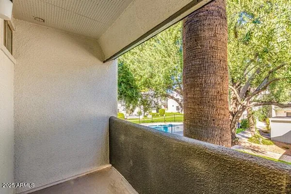 a view of outdoor space and the window