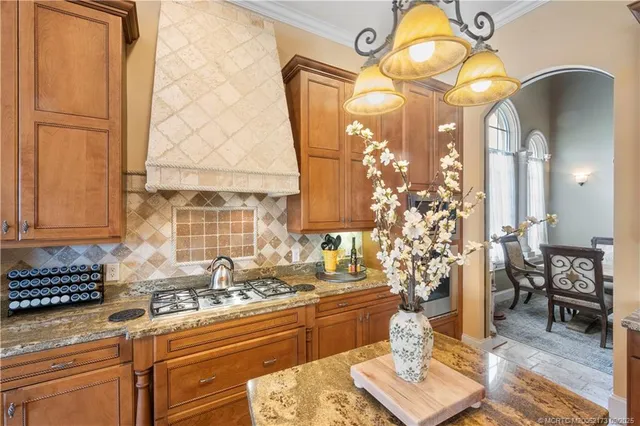 a bed room with a bed and a mirror