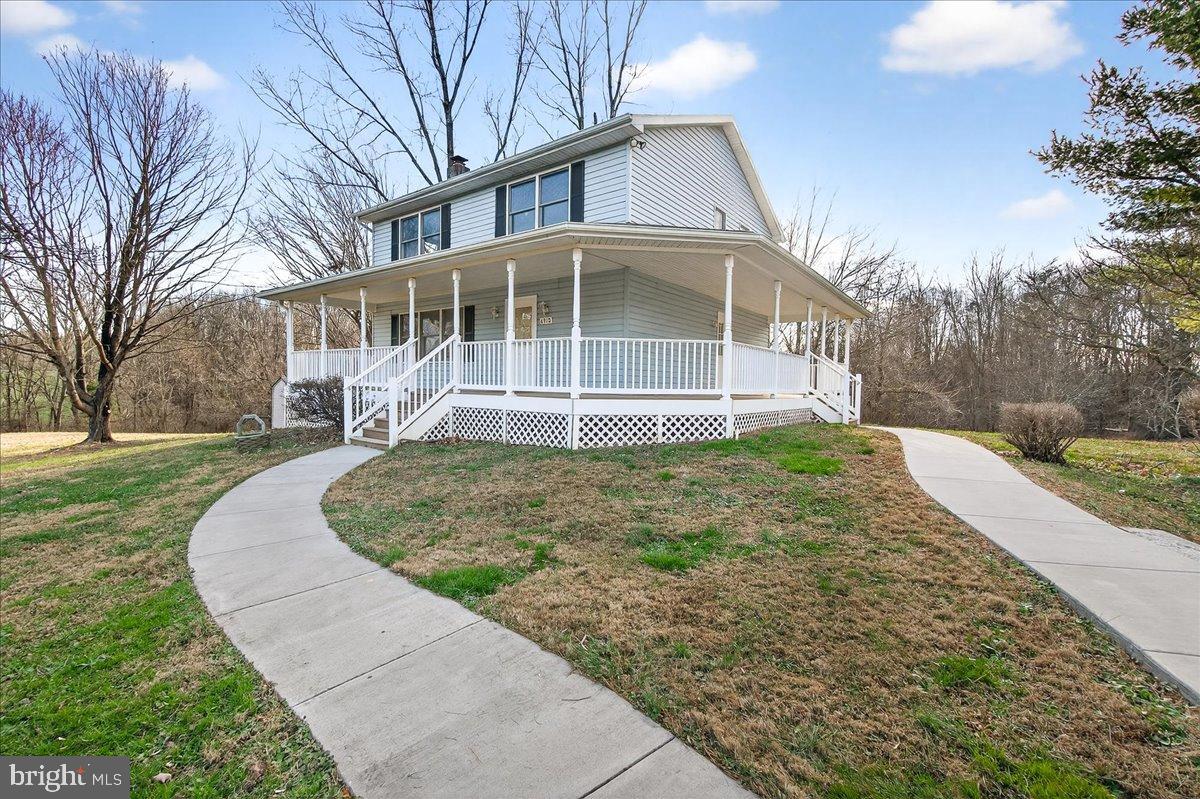 6918 Woodville Road Mount Airy, MD 21771 - Photo 3 of 46 Charming home with inviting wraparound porch.