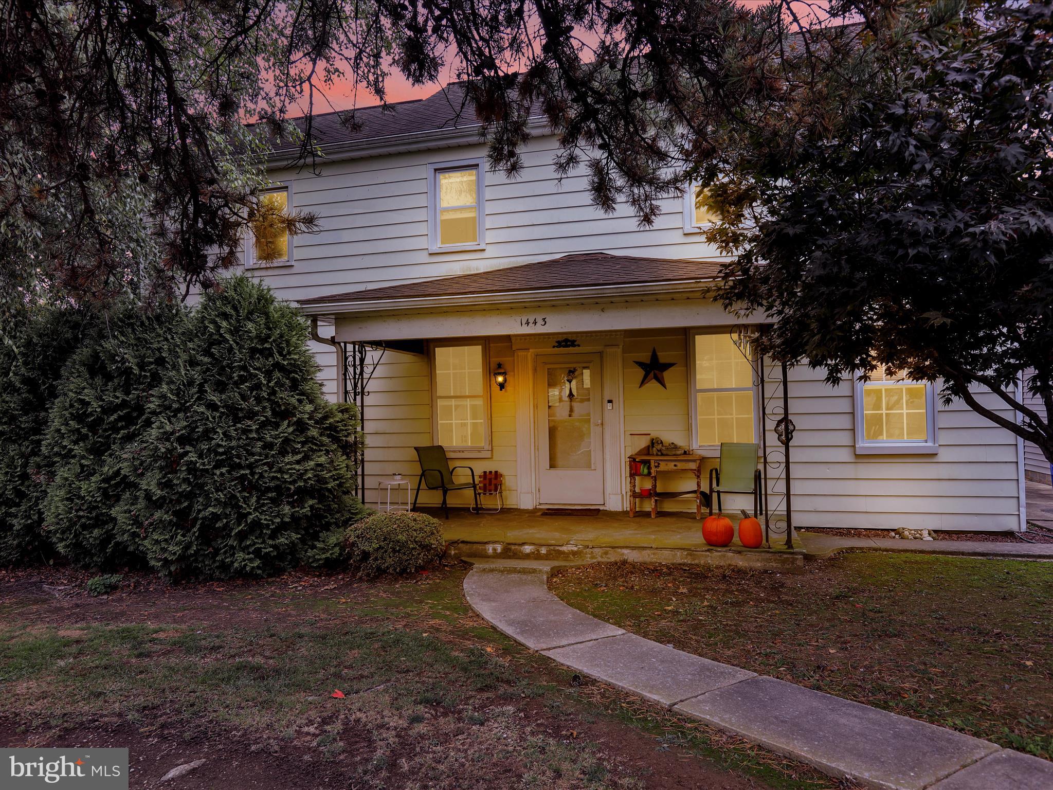 1443 Shumaker Road Manheim, PA 17545 - Photo 43 of 71 a front view of a house with garden