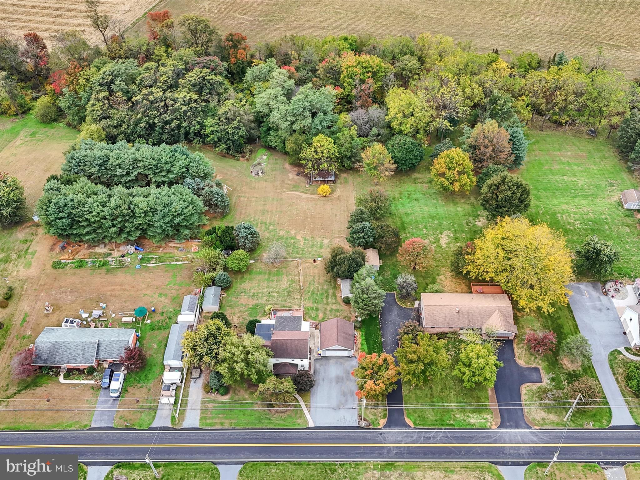 1443 Shumaker Road Manheim, PA 17545 - Photo 55 of 71 an aerial view of house with yard and lake view