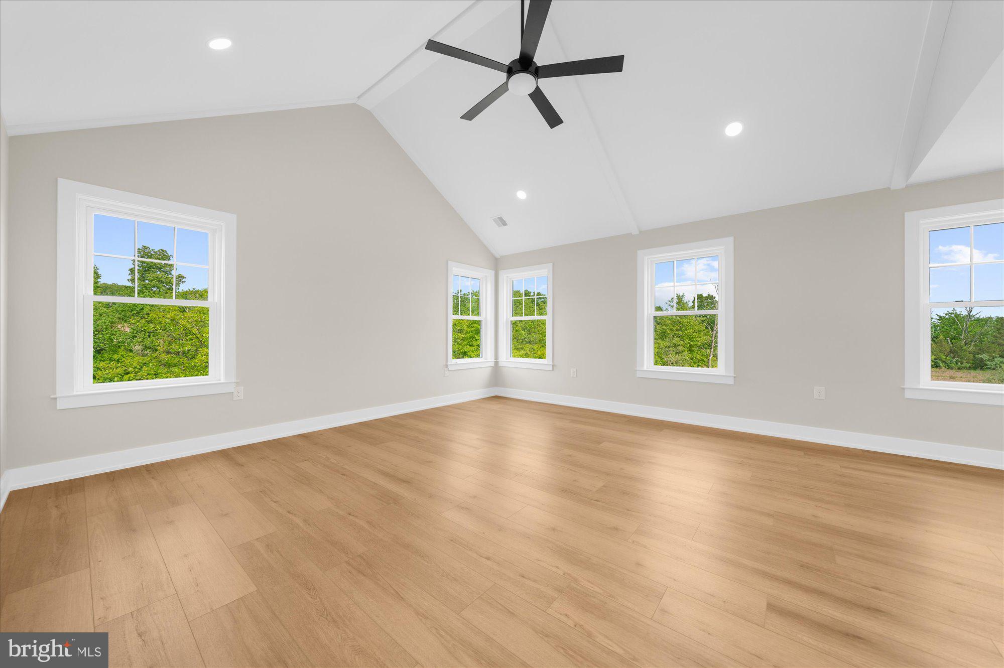 394 Renninger Road Perkiomenville, PA 18074 - Photo 24 of 41 wooden floor in an empty room with a window