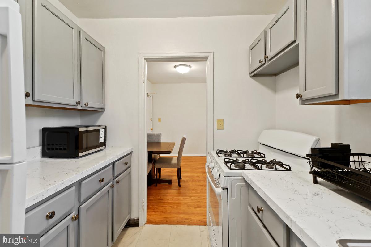 7607 Eastern Avenue Northwest, Unit 102 Silver Spring, MD 20912 - Photo 9 of 51 Charming kitchen with modern touches