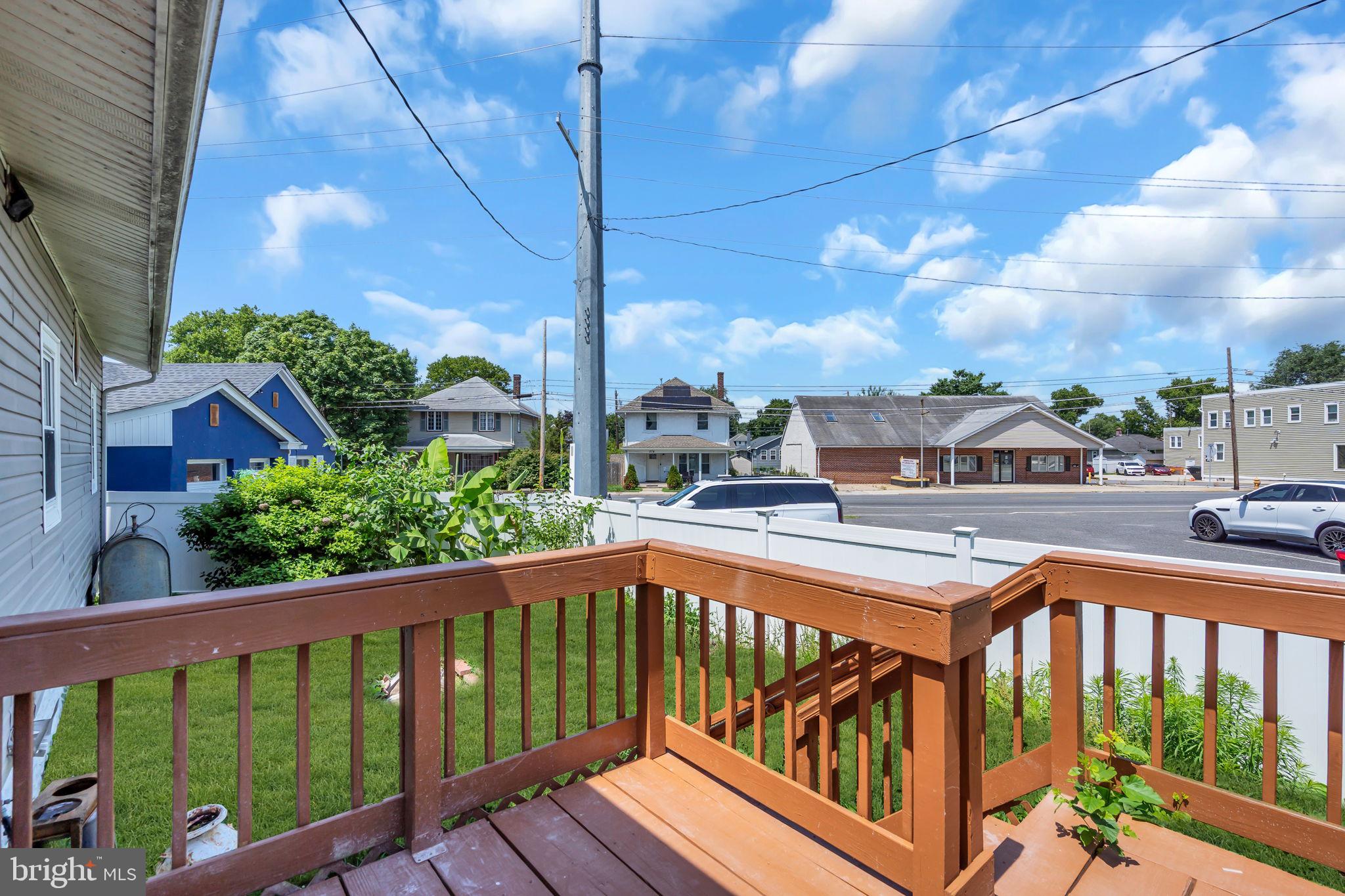 264 Birch Street Carneys Point, NJ 08069 - Photo 23 of 29 Sunny deck with neighborhood views.