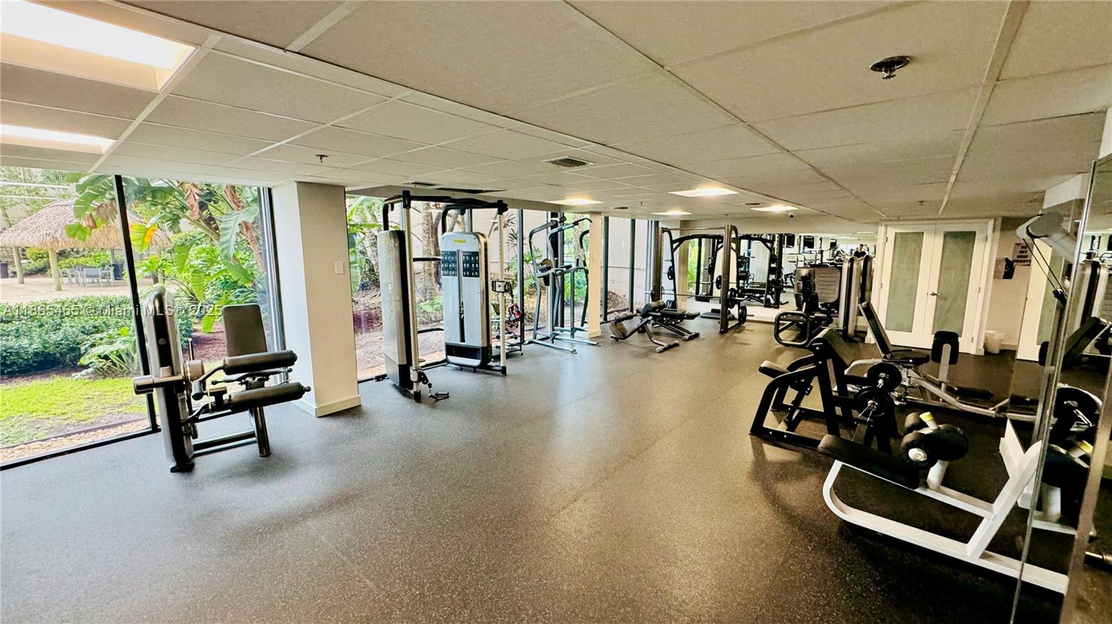 540 Brickell Key Drive, Unit 300 Miami, FL 33131 - Photo 14 of 25 a view of a room with gym equipment