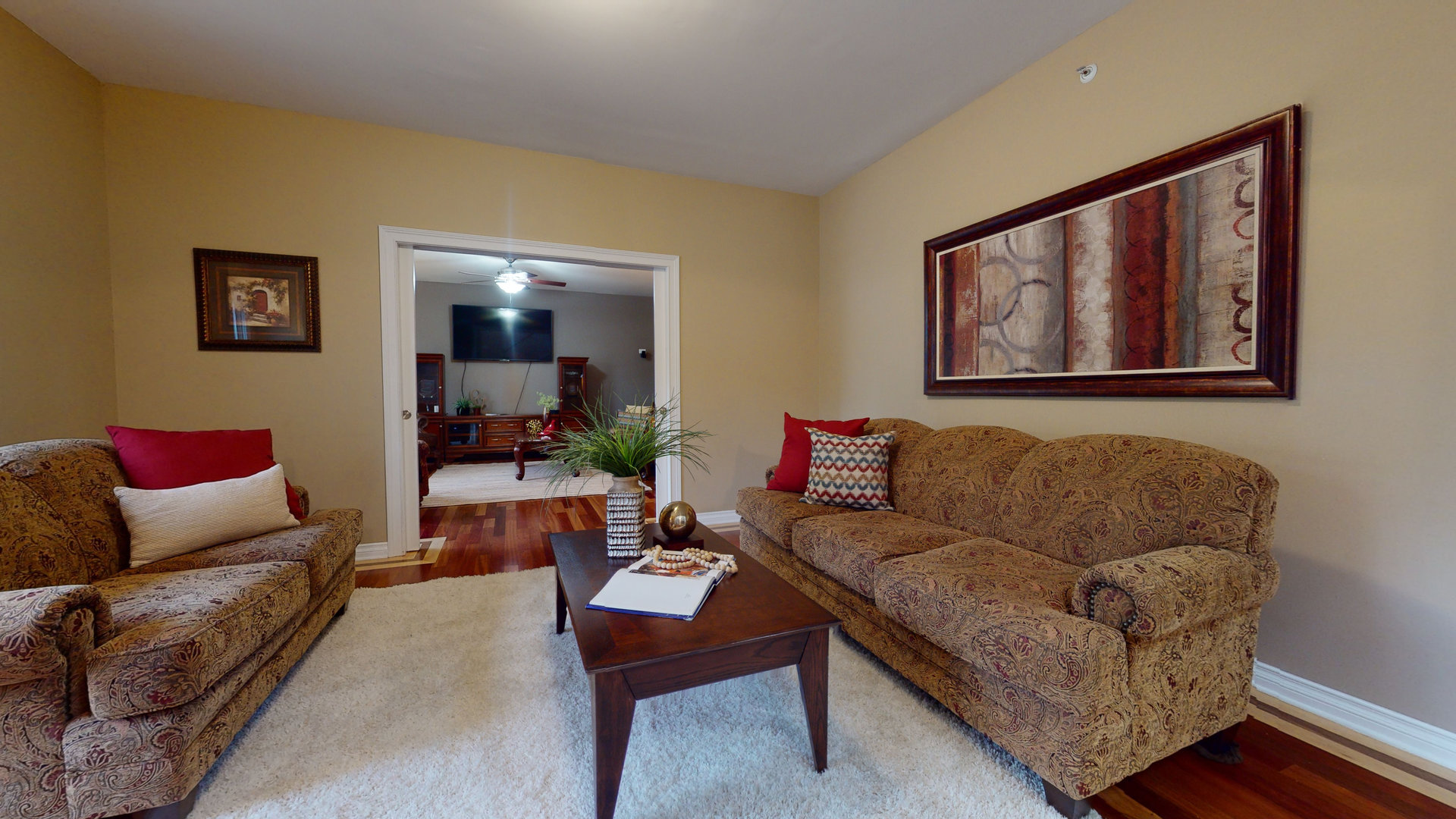 6344 Gilmer Road Long Grove, IL 60047 - Photo 7 of 43 a living room with furniture and a wooden floor