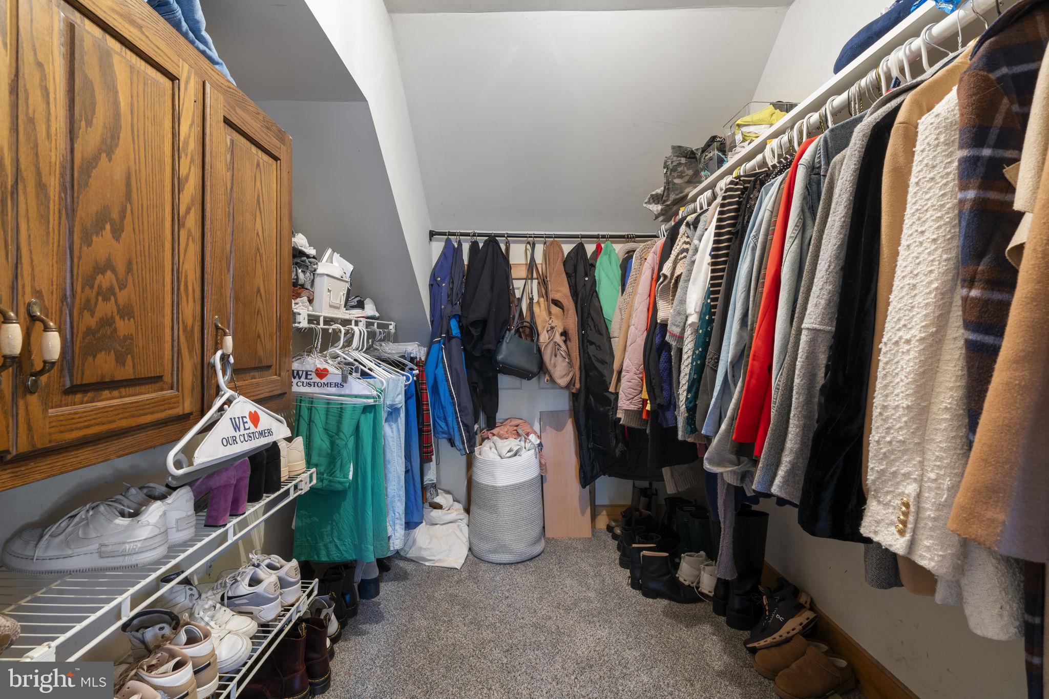 1017 Scholl Road Pottstown, PA 19465 - Photo 28 of 56 a view of walk in closet with clothes and shoes