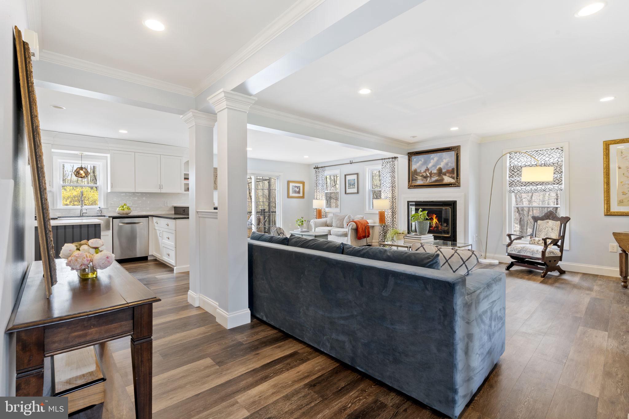 1017 Scholl Road Pottstown, PA 19465 - Photo 4 of 56 a living room with furniture and a flat screen tv