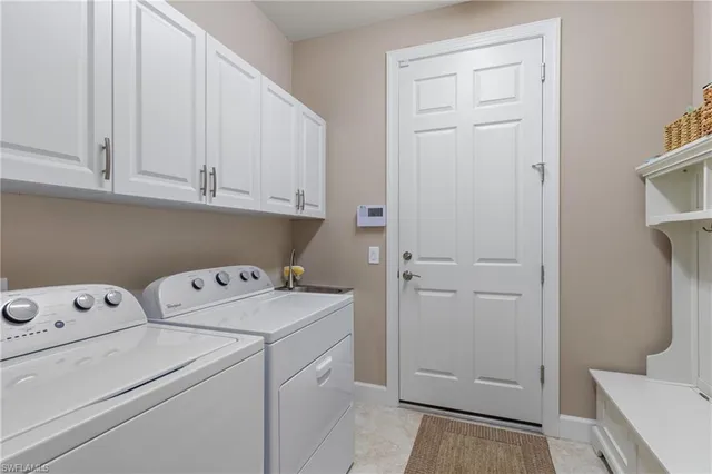 a view of a lake with a city