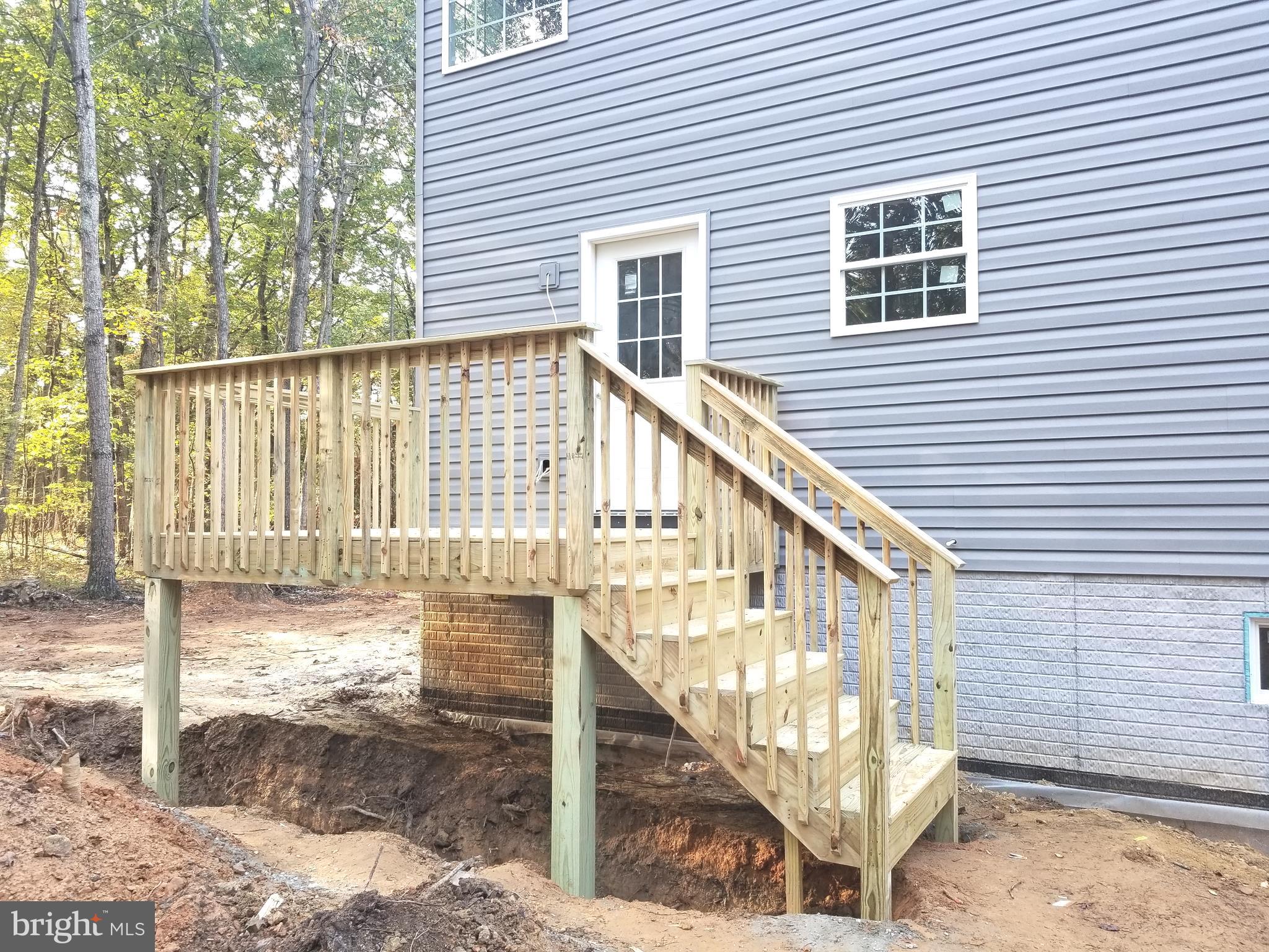 216 Fairview Church Road Gore, VA 22637 - Photo 10 of 18 Rear deck - backs to woods