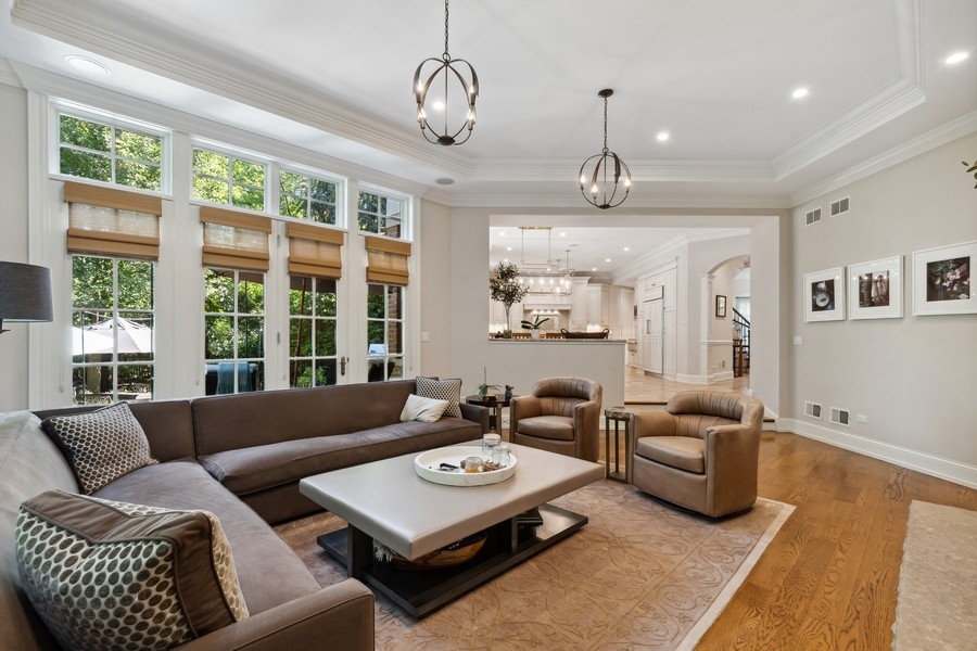 2239 Sheridan Road Highland Park, IL 60035 - Photo 10 of 46 a living room with furniture ceiling fan and a window