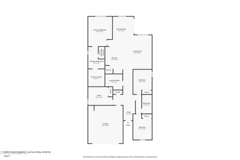 $435,000 | 4548 Sweetbush Way, San Tan Valley, AZ 85144