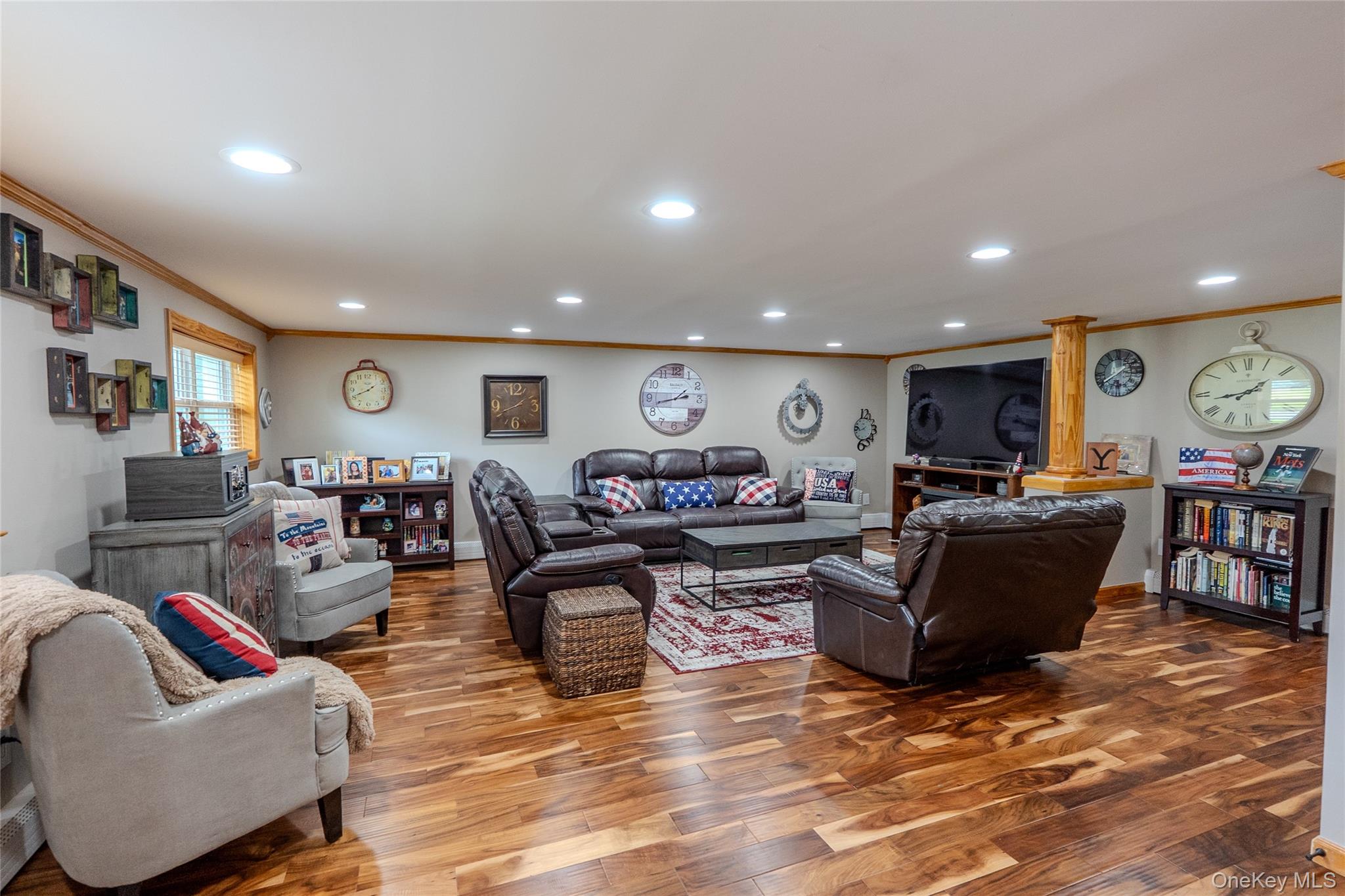 45 Harvard Lane Commack, NY 11725 - Photo 4 of 19 a living room with furniture kitchen area and a window