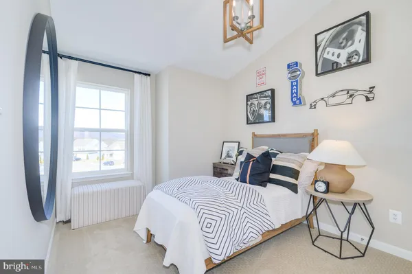 an aerial view of a swimming pool