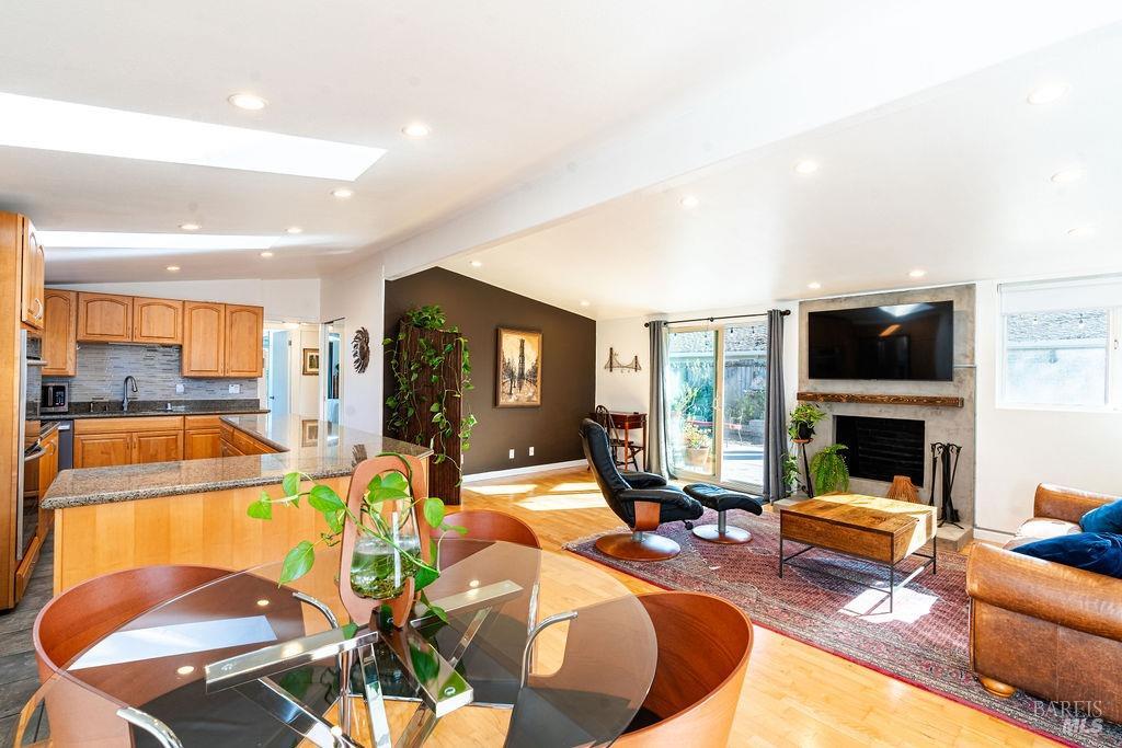 1108 Ferris Drive Novato, CA 94945 - Photo 3 of 24 a living room with furniture fireplace and a large window