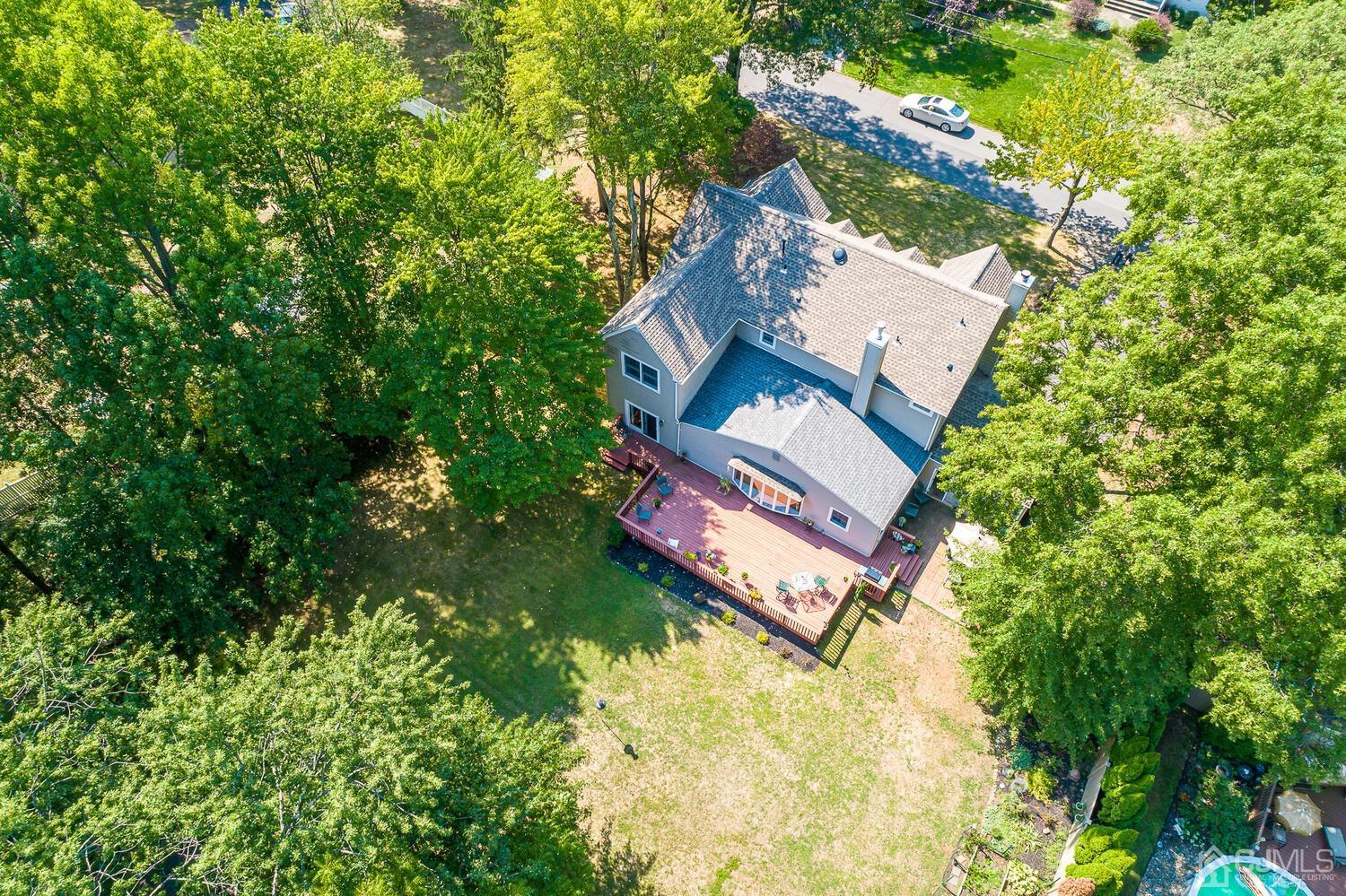 27 Homestead Road Edison, NJ 08820 - Photo 64 of 64 an aerial view of a house with a yard