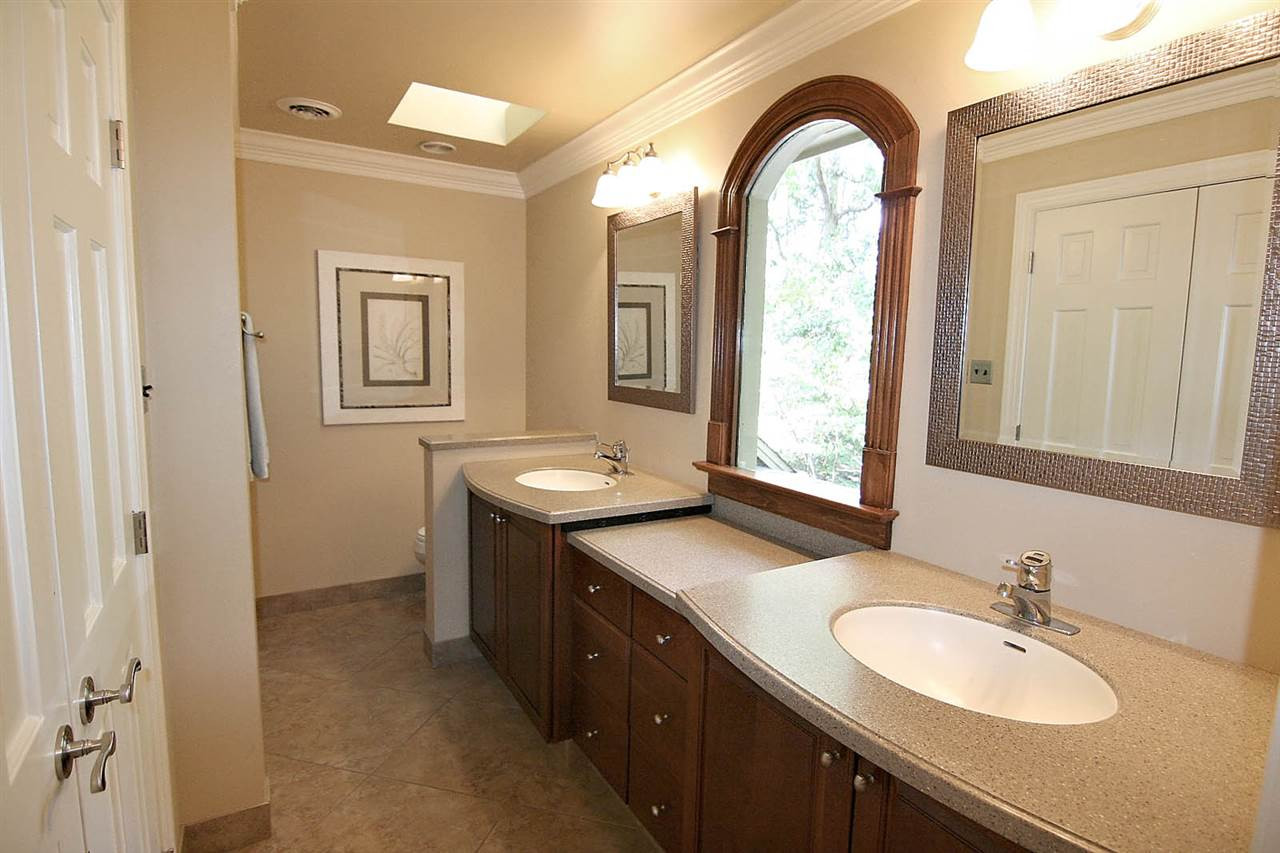 8005 Shellnut Road Raleigh, NC 27615 - Photo 17 of 25 Master Bath with Pizazz -- Recently Updated with Frameless Shower Door and Finely Detailed Cabinetry. Master Bath