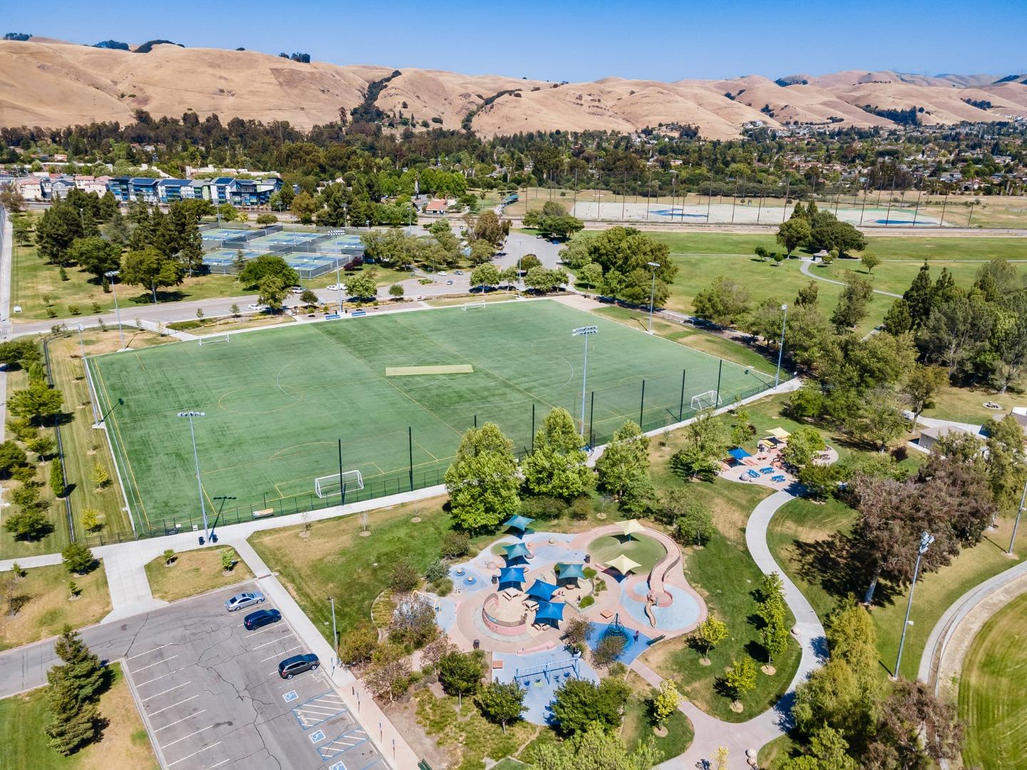 39478 Capstone Common Fremont, CA 94539 - Photo 33 of 33 an aerial view of a house with a lake view