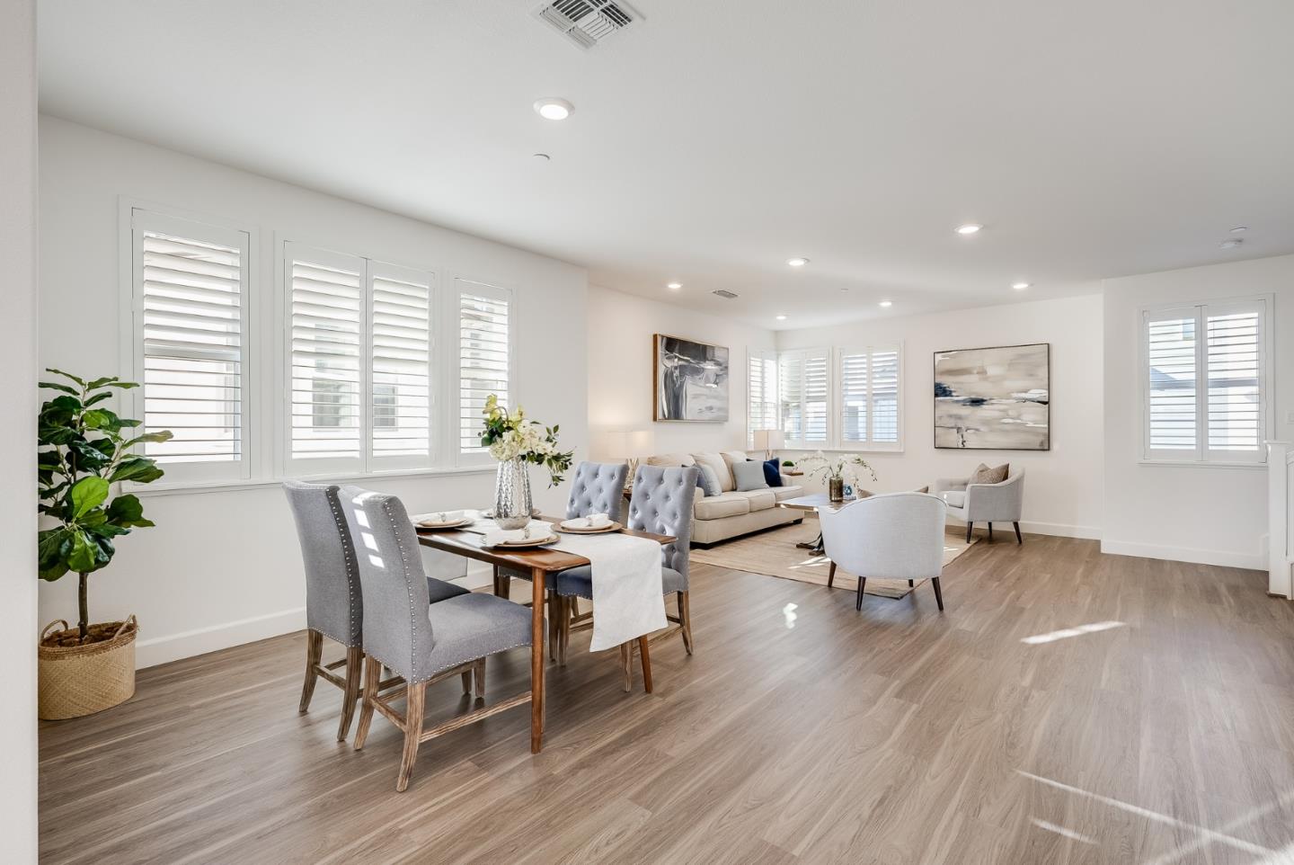 39478 Capstone Common Fremont, CA 94539 - Photo 6 of 33 a living room with furniture and wooden floor