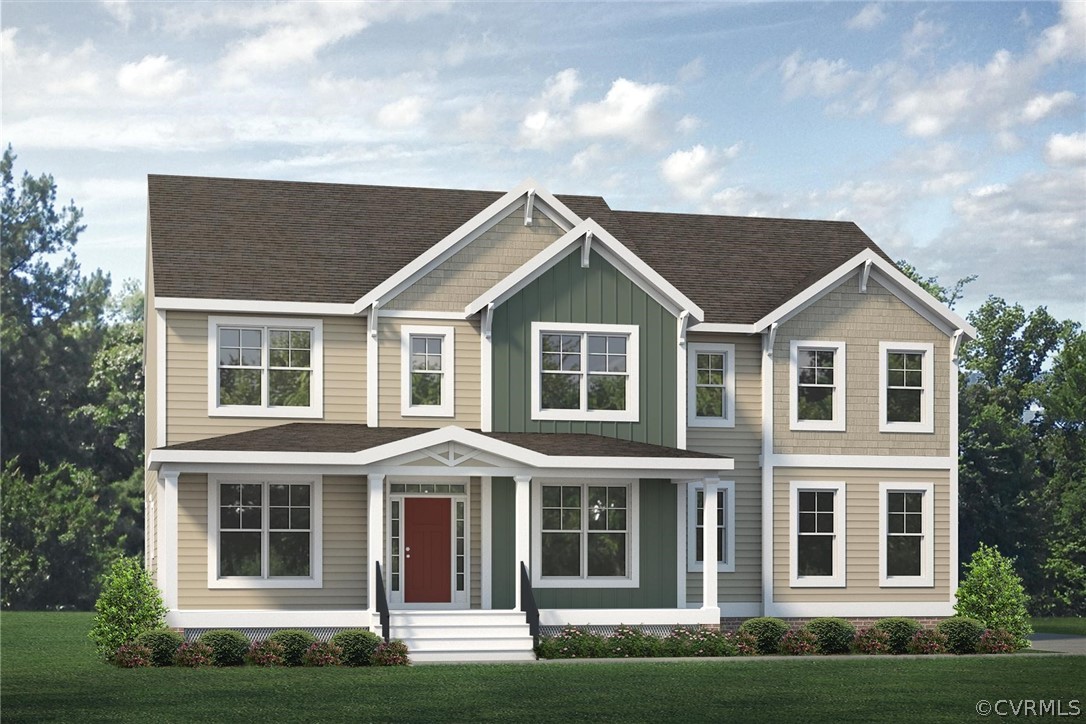 9112 Copplestone Road Chesterfield, VA 23832 - Photo 1 of 20 a front view of a house with a yard