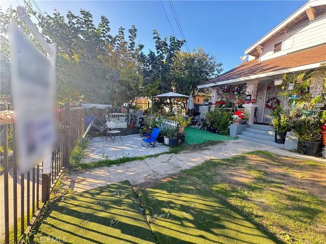 a view of outdoor space and yard