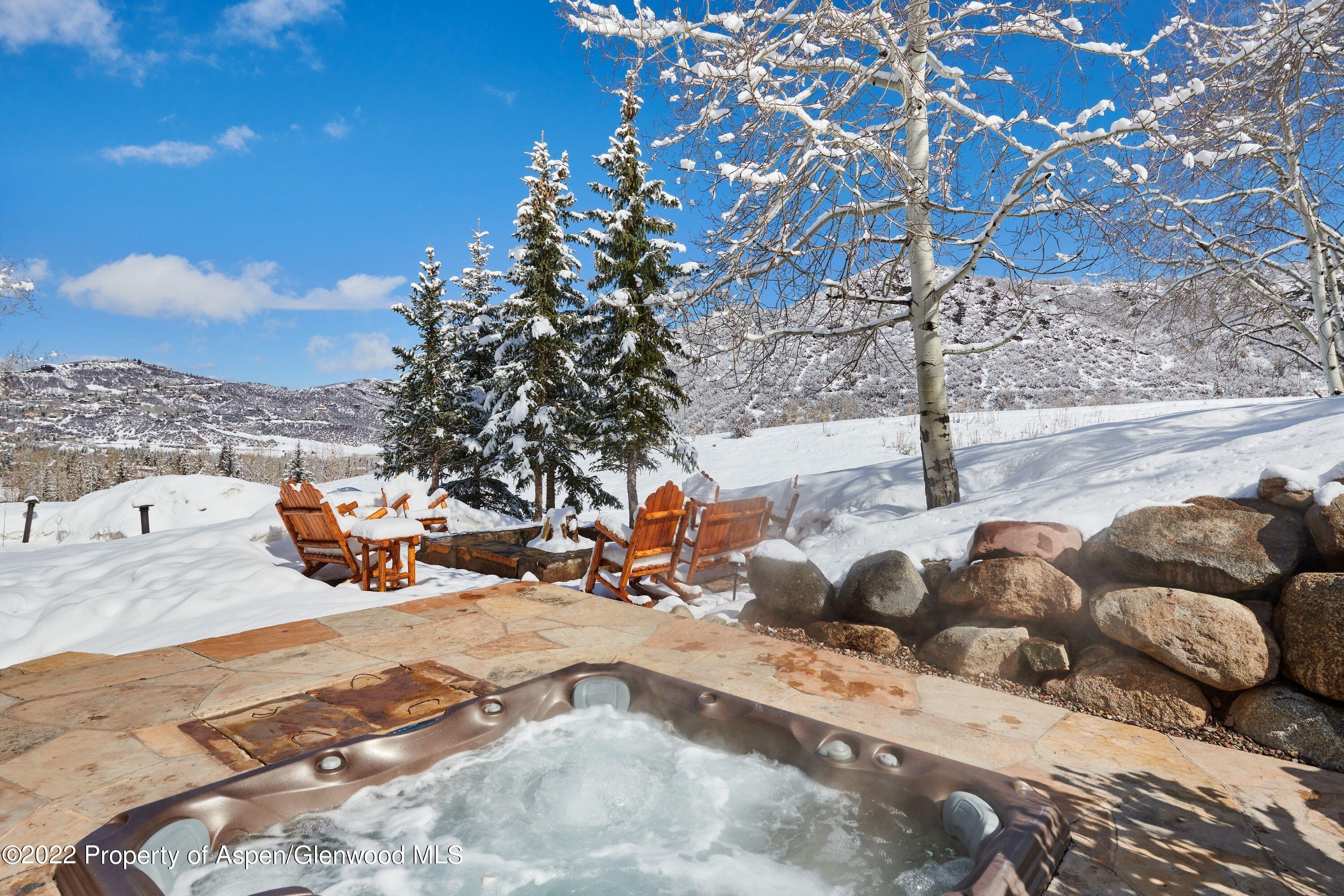 64 Spruce Ridge Lane Snowmass Village, CO 81615 - Photo 25 of 37 a view of outdoor space and seating area