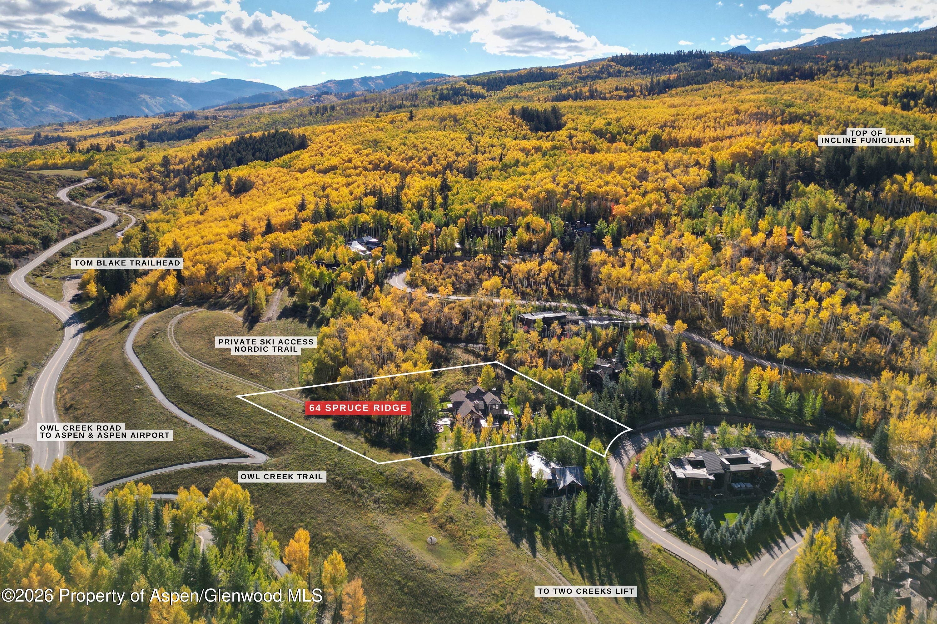 64 Spruce Ridge Lane Snowmass Village, CO 81615 - Photo 34 of 37 view of city