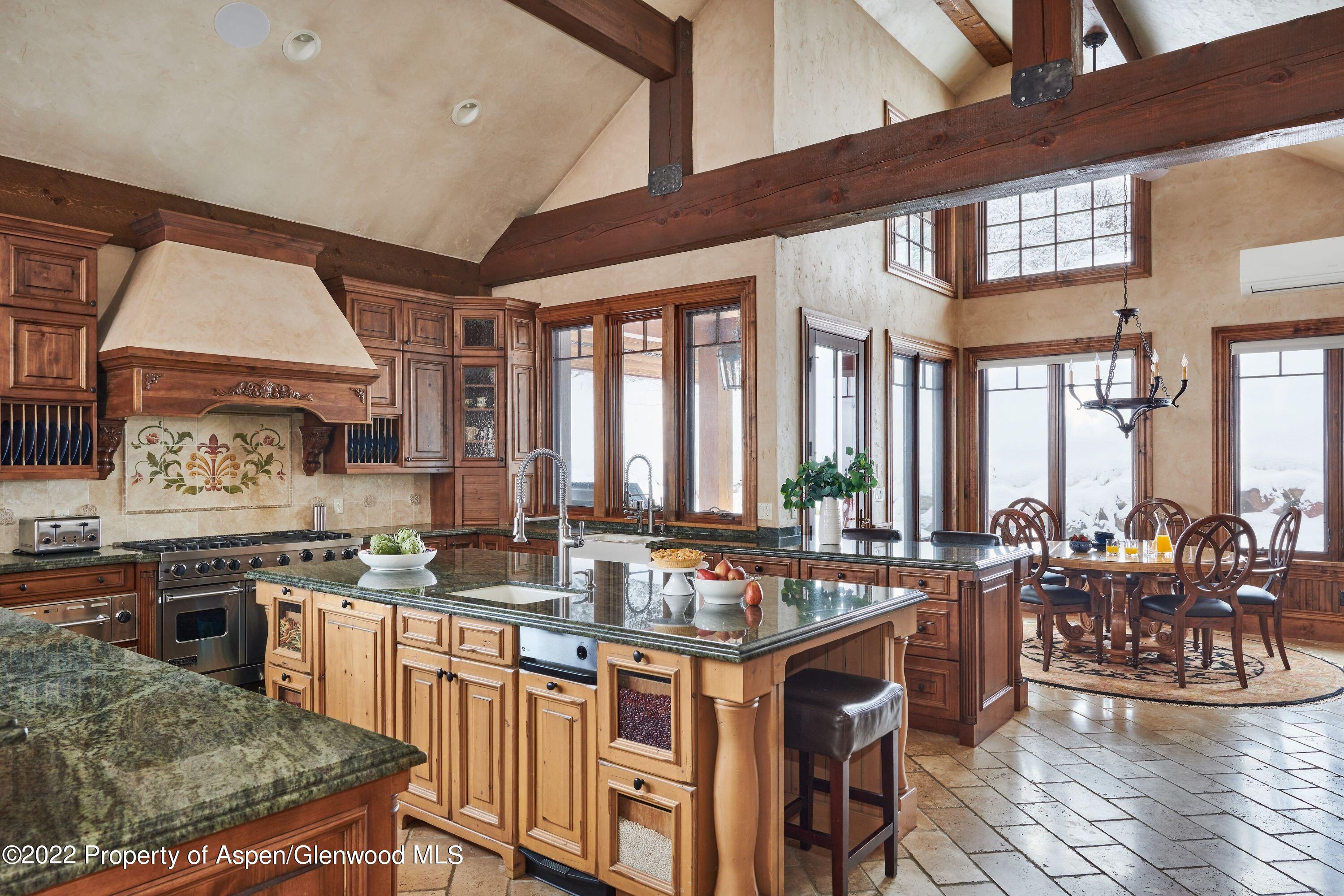 64 Spruce Ridge Lane Snowmass Village, CO 81615 - Photo 6 of 37 a kitchen with lots of counter top space