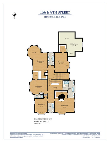 106 East 8th Street Hinsdale, IL 60521 - Photo 22 of 24 a picture of a floor plan