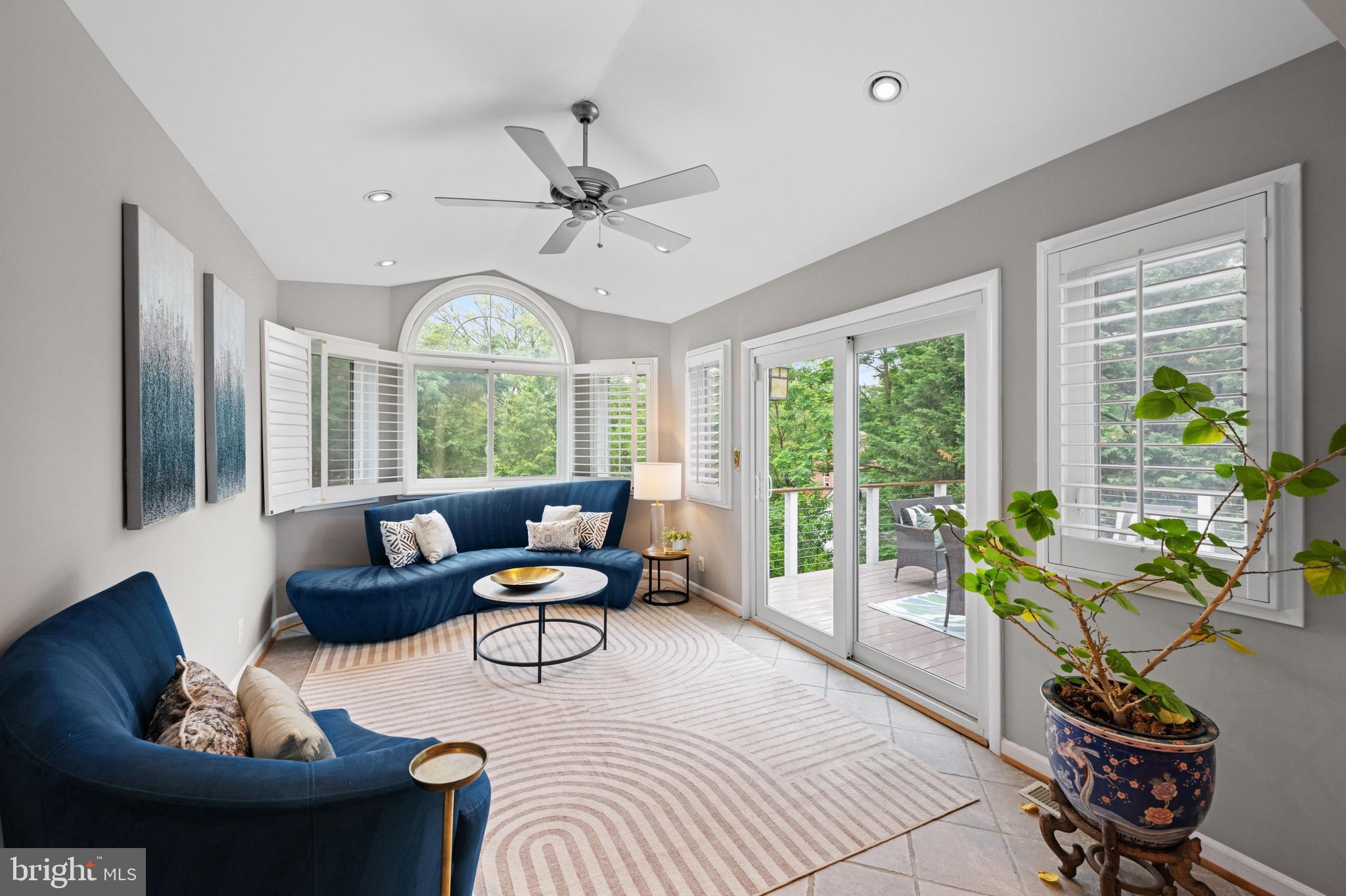 3529 Yuma Street Northwest Washington, DC 20008 - Photo 12 of 46 a living room with furniture and a large window