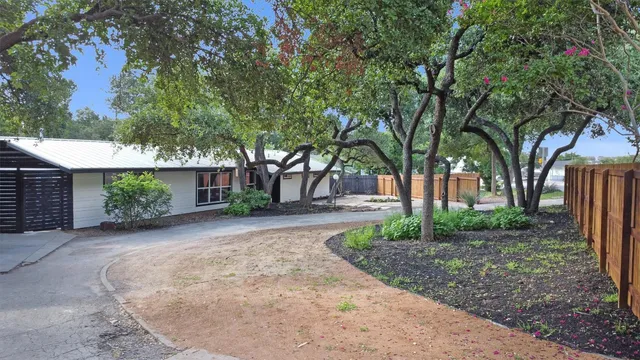 a view of outdoor space and yard