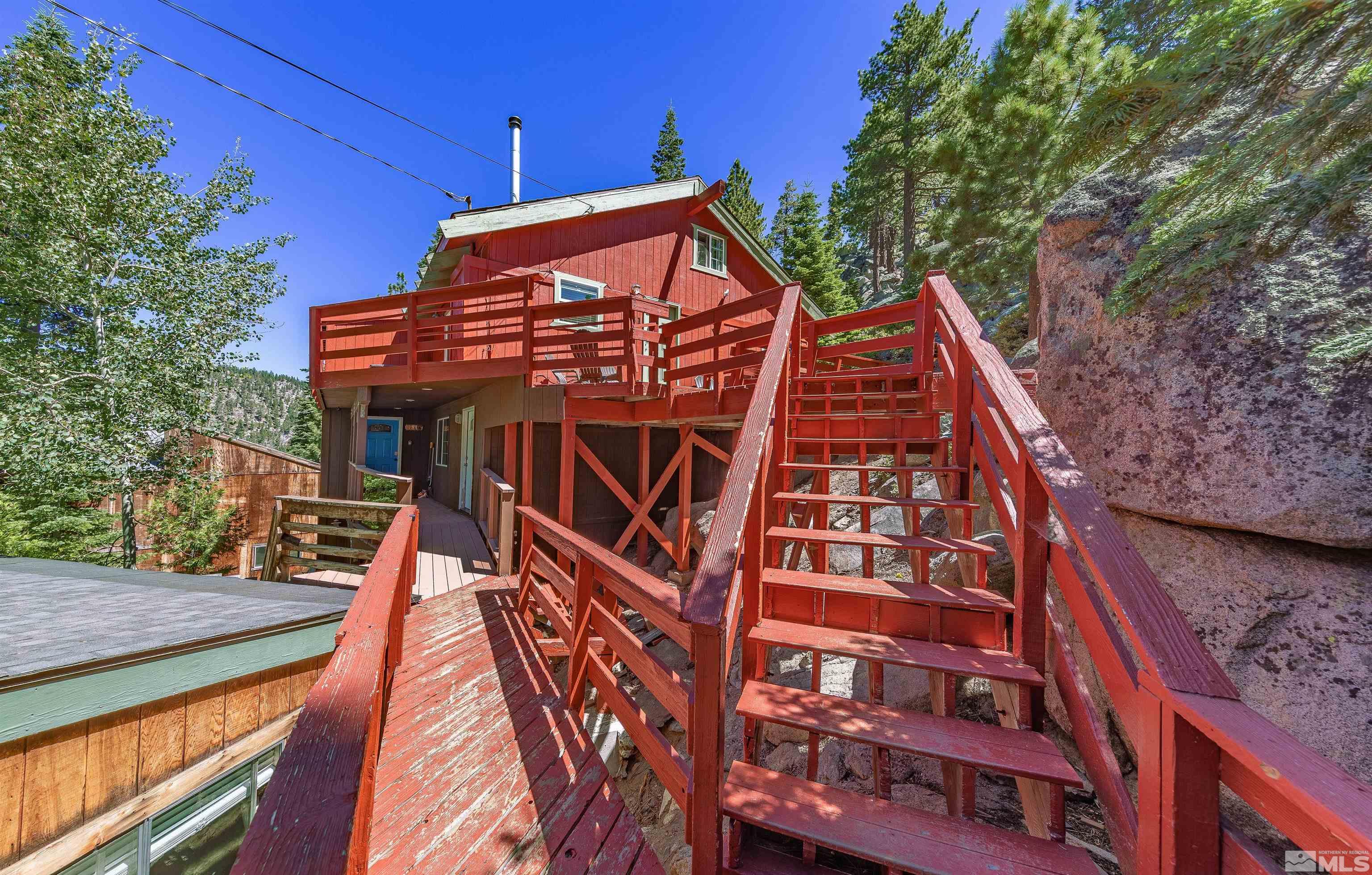 181 Tramway Drive, Unit B Stateline, NV 89449 - Photo 23 of 27 front view of a house