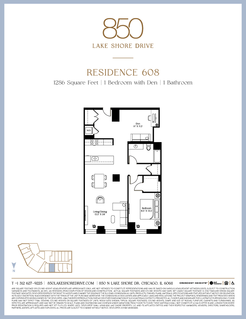 850 North Lake Shore Drive, Unit 608 Chicago, IL 60611 - Photo 20 of 20