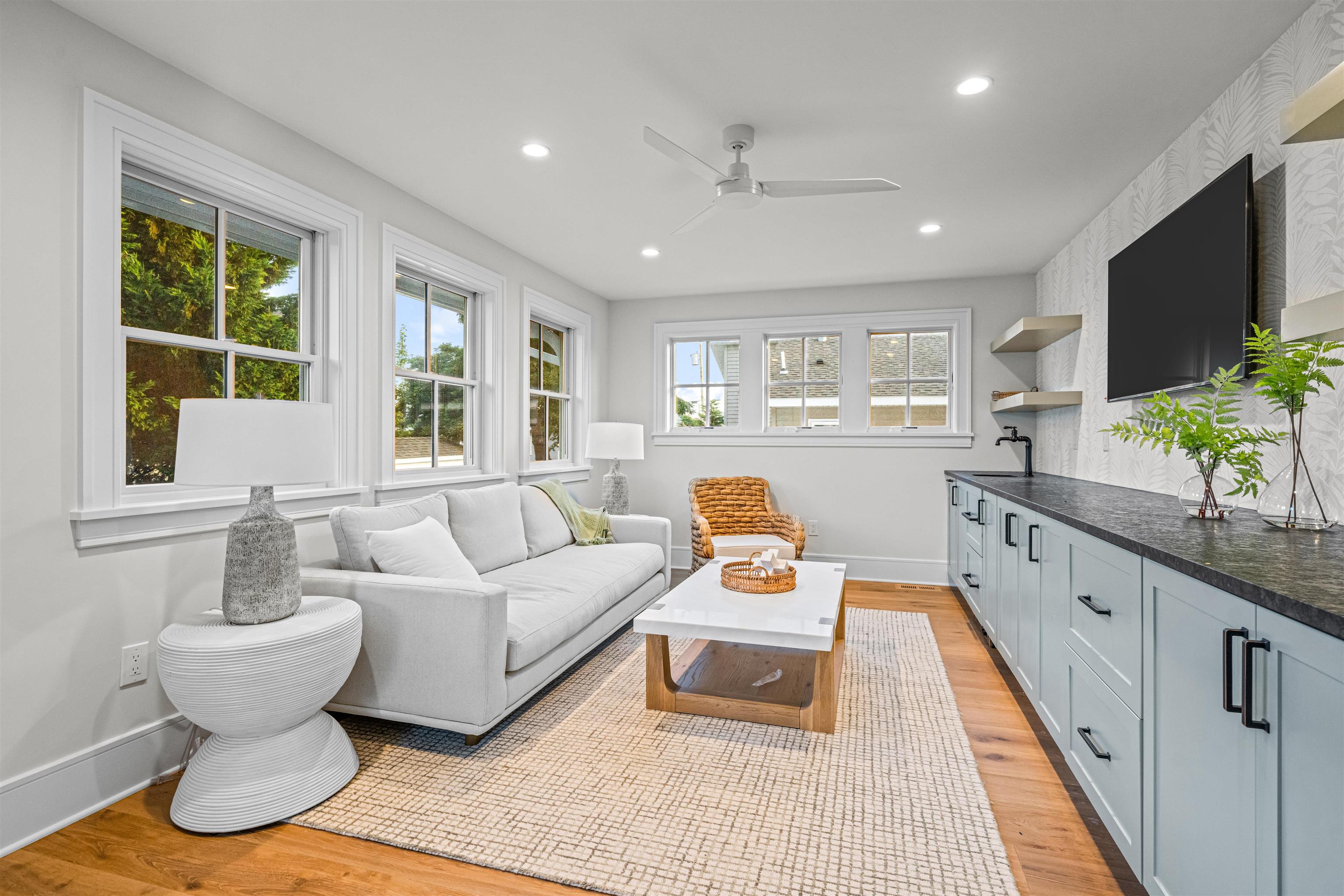 1819 Dune Drive Avalon, NJ 08202 - Photo 17 of 49 a living room with furniture and a large window